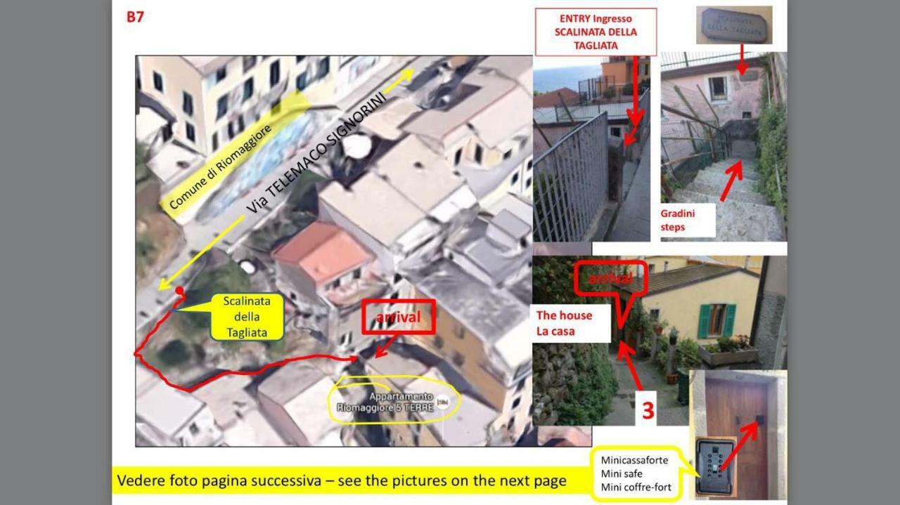 Appartamento Chic Riomaggiore 5 Terre Εξωτερικό φωτογραφία