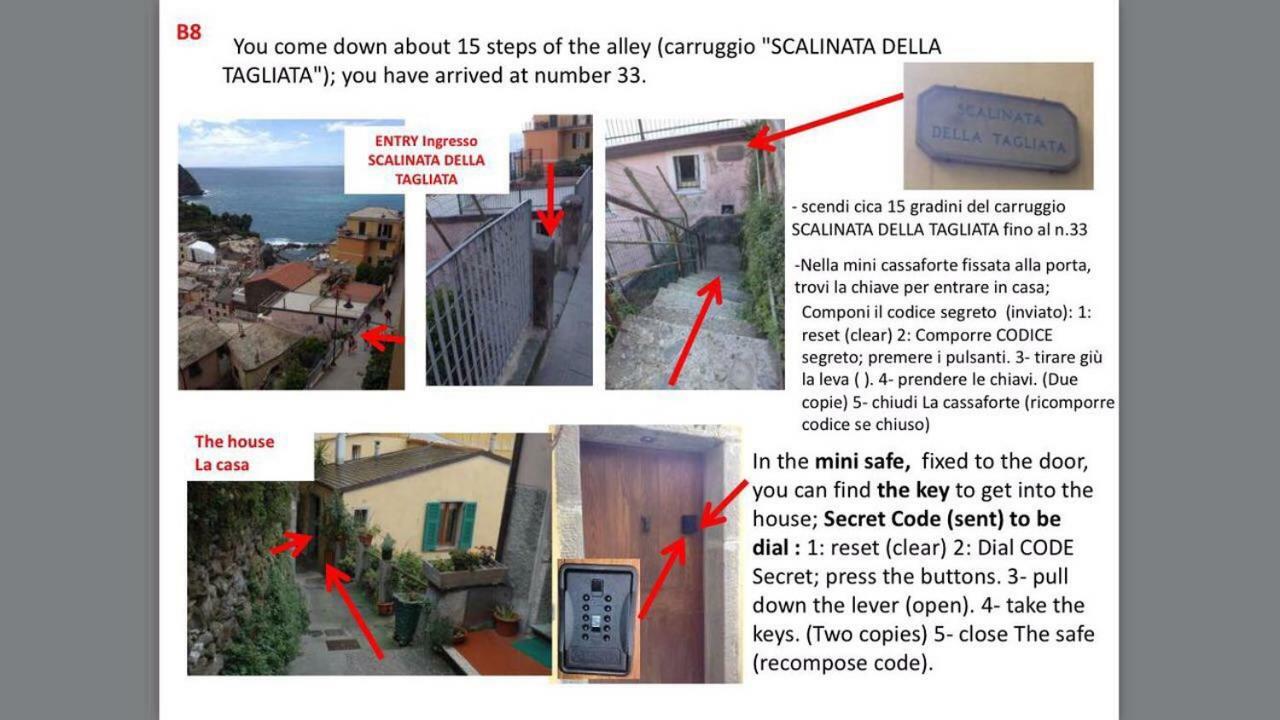 Appartamento Chic Riomaggiore 5 Terre Εξωτερικό φωτογραφία