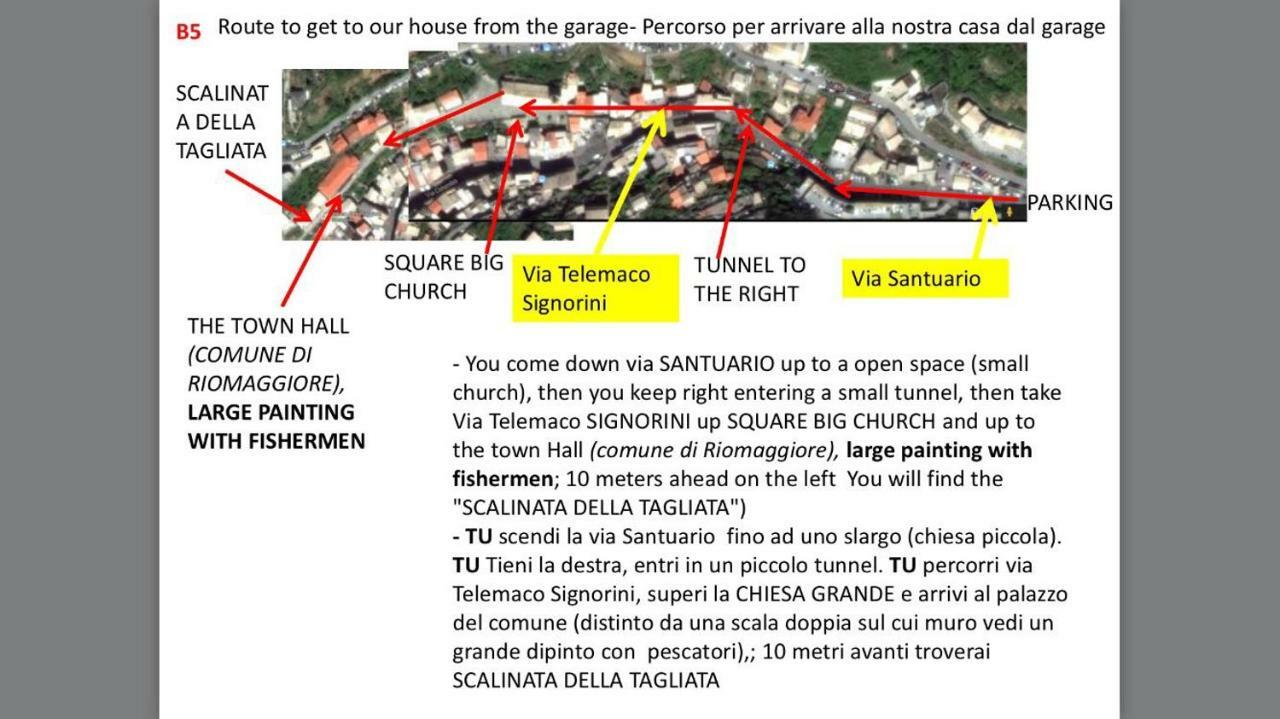 Appartamento Chic Riomaggiore 5 Terre Εξωτερικό φωτογραφία