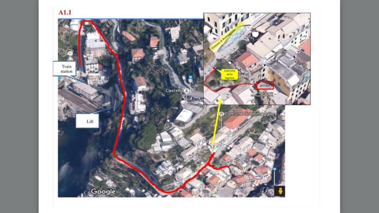 Appartamento Chic Riomaggiore 5 Terre Εξωτερικό φωτογραφία
